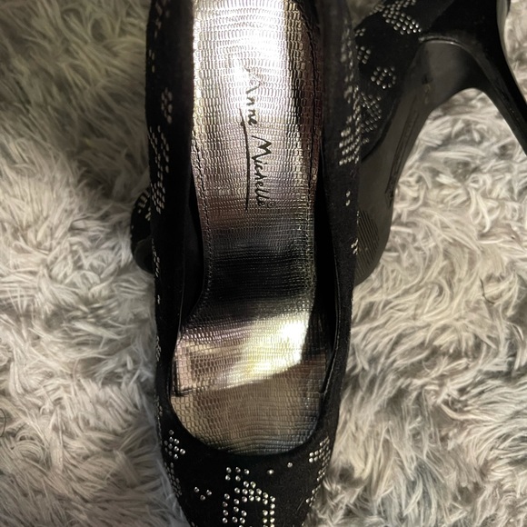 Anne Michelle black and silver Leopard pattern - Picture 6 of 6